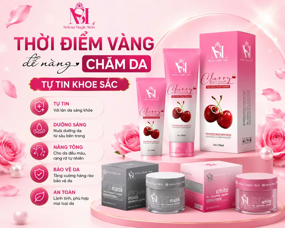Bộ 3 sản phẩm Selena Magic Skin