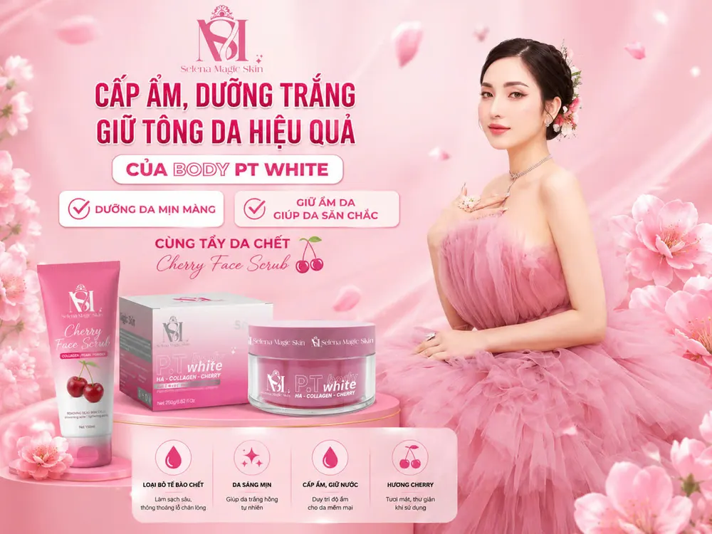 Cách sử dụng Kem Body PT White