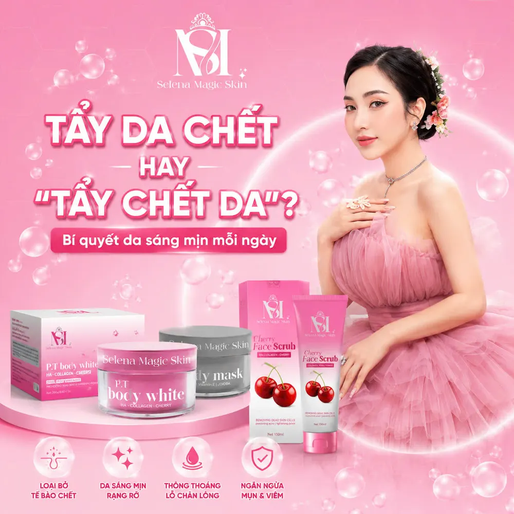 Tẩy tế bào chết body đúng cách